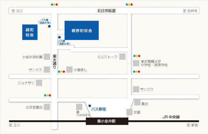 交通アクセスマップ