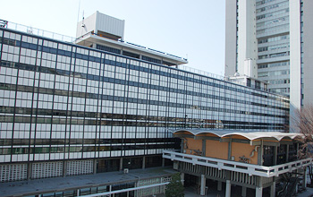 Full view of the ‘55 and ‘58 Buildings