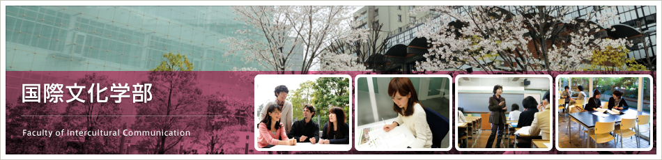 国際文化学部　Faculty of Intercultural Communication