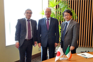 駐日アイルランド大使が本学を訪問
