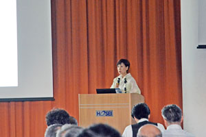 田中総長には江戸の自然・文化について講演を頂いた