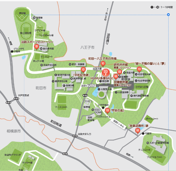 ミュージアム・トレイルマップ