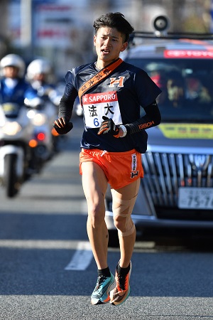 第96回箱根駅伝で総合15位 法政大学