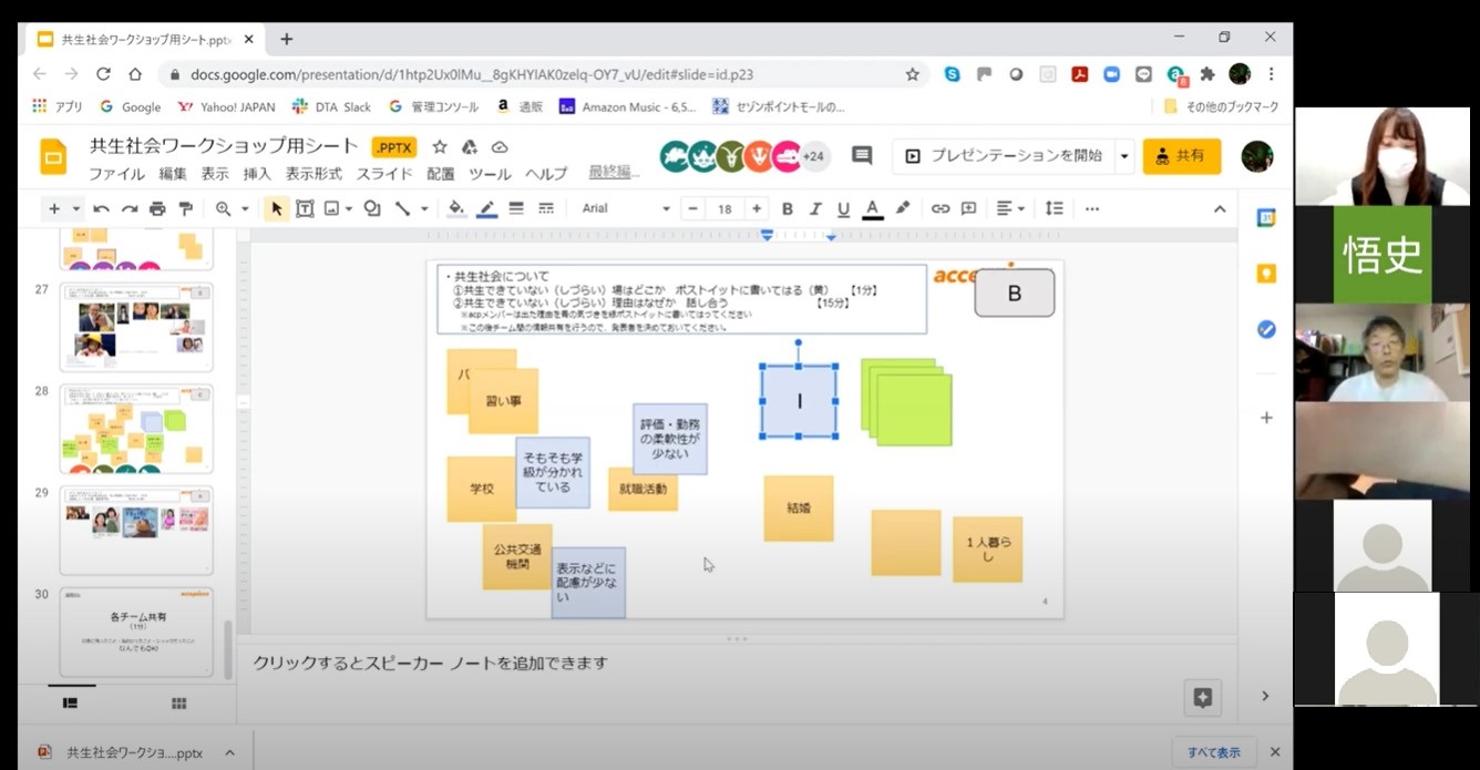 市ケ谷】「誰か」じゃなく「みんな」が生きやすい社会とは？～ダウン症のある人との関わりから共生社会を考えよう～を実施しました（１２/１５） :: 法政大学 ボランティアセンター