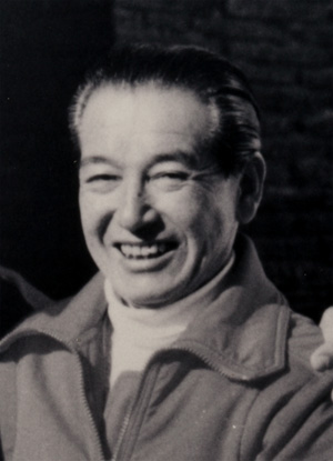 1979（昭和54）年、当時66歳の福岡孝行教授
