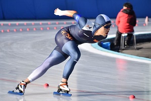 昨年より成績を大きく上げた安済選手（写真提供：スポーツ法政新聞会）