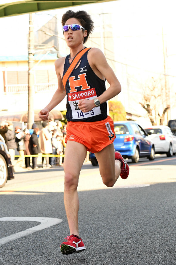 3区・坂田昌駿選手（スポーツ健康学部4年）