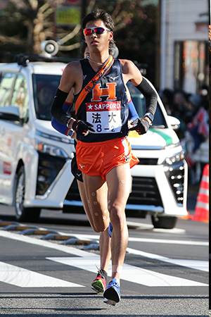 2区・坂東悠汰選手（スポーツ健康学部3年）