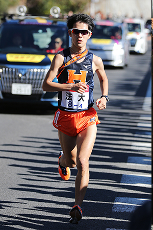 4区・松澤拓弥選手（社会学部2年）