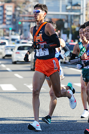 2区・坂東悠汰選手（スポーツ健康学部4年）