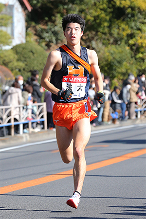 4区・狩野琢巳選手（社会学部4年）