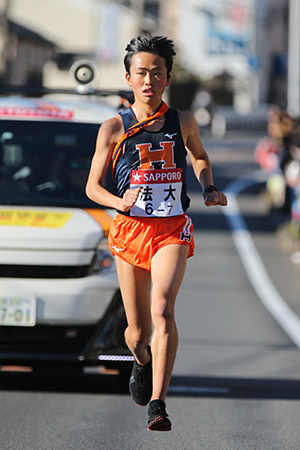 7区・土井大輔選手（経済学部4年）