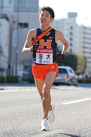 9区・大畑和真選手（社会学部4年）