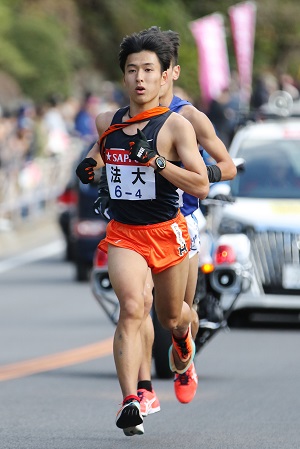 4区・河田太一平選手（社会学部1年）