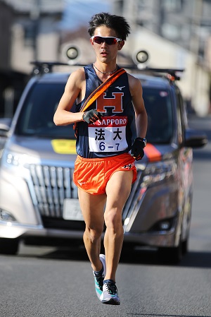 7区・松澤拓弥選手（社会学部4年）