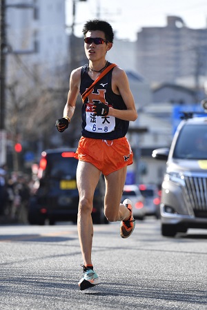 8区・中園慎太朗選手（社会学部1年）