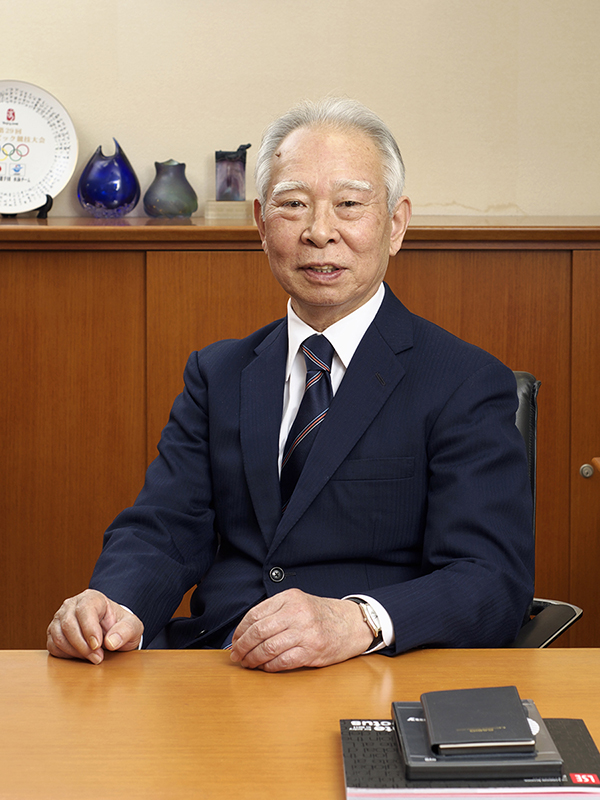 増田 壽男第18代総長（2008年4月～2014年3月在任）