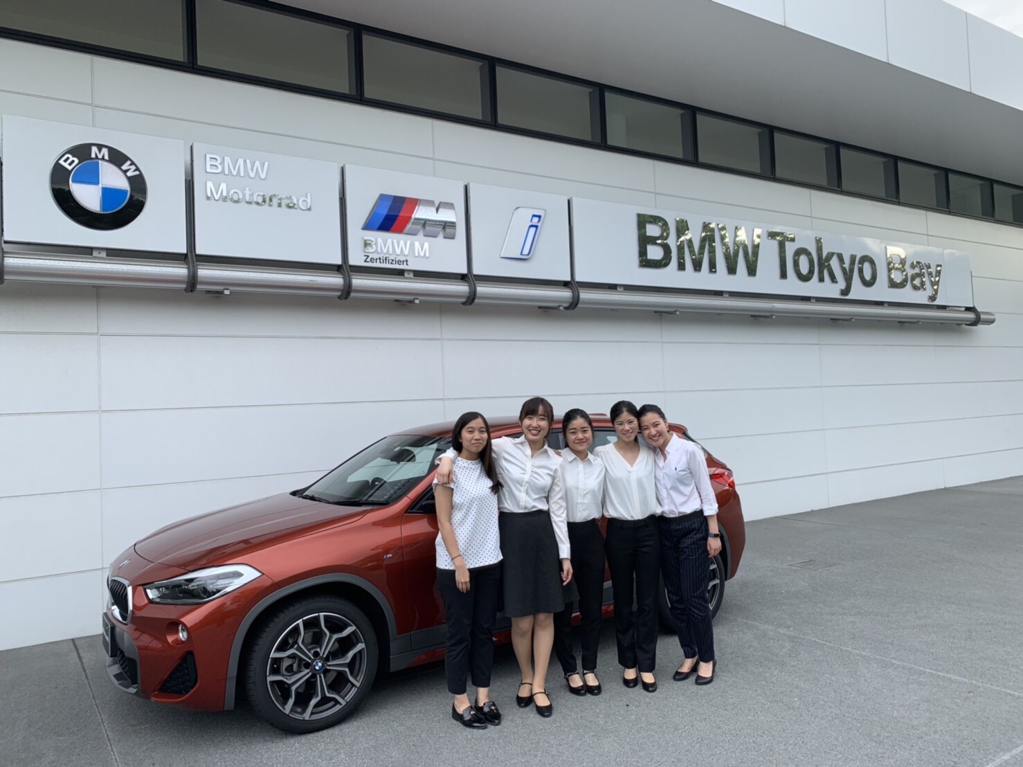 車に試乗しBMWの最新技術を体験