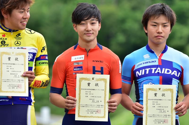 7位入賞　勝又選手（写真提供：スポーツ法政新聞会）