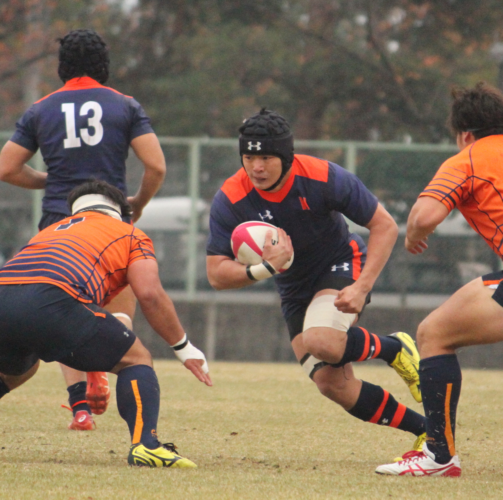 関東大学リーグ戦1部、対拓殖大学の関東大学リーグ戦1部、対拓殖大学