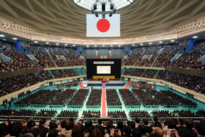 会場となった日本武道館の様子