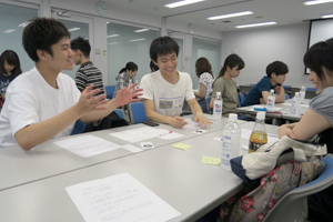 避難時の対応について議論