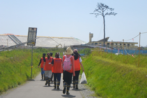 奇跡の一本松へ