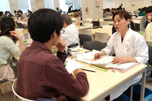 栄養士との相談ブース（小金井）　