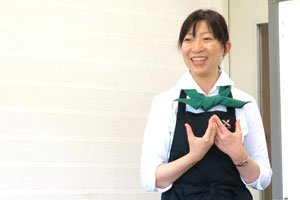 講師にお招きした、野菜ソムリエプロの篠原絵里佳先生