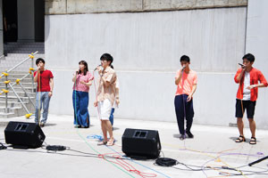 （市ケ谷）アカペラサークルBeBapによる夏祭りライブ