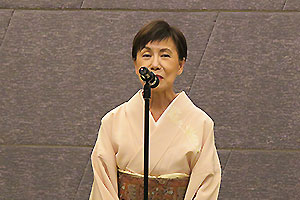 田中優子総長による挨拶