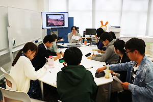 【Lステゼミ】「映画と文学」➀講義の様子