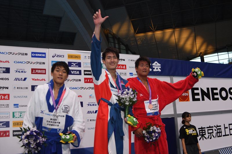 第95回日本学生選手権水泳競技大会の結果