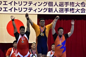 優勝を果たした宮城選手