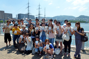 長崎県の地域調査では最終日に軍艦島へ渡った
