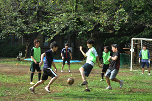 他大学の研究室とのフットサル交流会