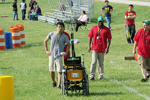 総合3位に入賞した「第22回IGVC大会」